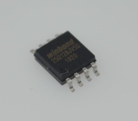 W25Q128JVSIQ 128Mb (16MB) SPI NOR Flash dengan Quad/DUAL I/O 133MHz Clock Rate 4KB Uniform Sector and 256B Page Features Fleksibel Arsitektur Kinerja tinggi dan konsumsi daya rendah