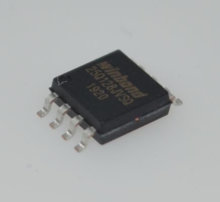 W25Q128JVSIQ 128Mb (16MB) SPI NOR Flash dengan Quad/DUAL I/O 133MHz Clock Rate 4KB Uniform Sector and 256B Page Features Fleksibel Arsitektur Kinerja tinggi dan konsumsi daya rendah