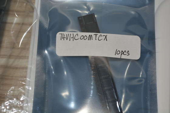 74VHC00MTCX Gerbang NAND 2-Input Quad 2-5.5V dengan Teknologi CMOS Toleran 5.5V Kecepatan Tinggi, Output Drive 8mA, Kebisingan Rendah, Penundaan <10ns, dan Kemasan TSSOP-14 yang Kompak