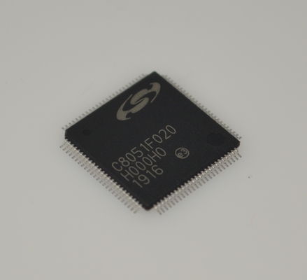 C8051F020-GQR Kecepatan Tinggi 25 MIPS Inti 8052 64KB Flash Dalam Sistem 4.5KB RAM ADC 12-Bit Ganda DAC 12-Bit 64-Pin LQFP Rentang Suhu Industri Set Periferal Luas