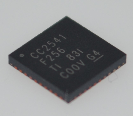CC2541F256RHAR Bluetooth 4.0 Low Energy SoC 256KB Flash 8KB RAM Kuat 8051 MCU Integrated RF Transceiver Ultra-Low Power Full Bluetooth Stack Advanced Sensor Interface Ideal untuk IoT / Wearables