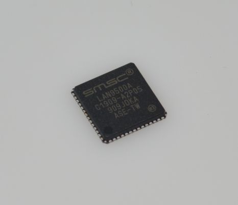 Pengontrol Ethernet 10/100 LAN9500A-ABZJ Canggih USB 2.0 dengan MAC/PHY Terintegrasi Kecepatan Tinggi 480Mbps and EEPROM Ultra-Rendah Daya Suhu Industri ESD Kuat dan QFN 36-pin Kompak untuk Desain Tertanam