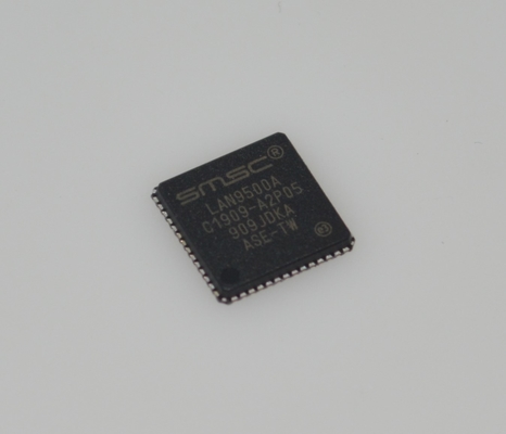 Pengontrol Ethernet 10/100 LAN9500A-ABZJ Canggih USB 2.0 dengan MAC/PHY Terintegrasi Kecepatan Tinggi 480Mbps & EEPROM Ultra-Rendah Daya Suhu Industri ESD Kuat dan QFN 36-pin Kompak untuk Desain Tertanam
