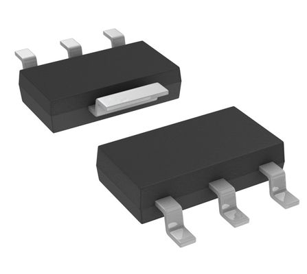 LM1117IMPX-ADJ/NOPB Regulator LDO 800mA 1.25-13.8V yang dapat disesuaikan dengan drop-out 1.2V 1% Akurasi arus/perlindungan termal Stabil dengan tutup keramik SOT-223 Paket -40°C sampai +125°C