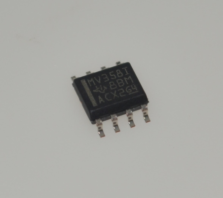 LMV358IDR Op-Amp Ganda Tegangan Rendah dengan Output Rail-to-Rail Lebar Pita 1MHz Offset 1mV Operasi 2.7-5.5V Daya Mikro (0.1mA) Input CMOS Paket SOIC-8 -40°C hingga +125°C