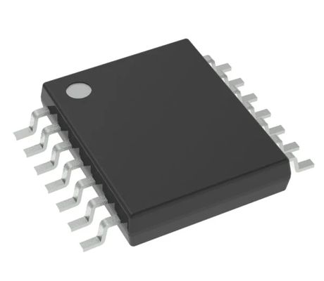 SN74LVC14APWR Inverter Schmitt-Trigger 6-Saluran dengan VCC Lebar 1.65-5.5V 10ns Max tp 0.5μA ICC Rendah ±24mA Output Drive Perlindungan ESD HBM Paket TSSOP-14 & Peringkat -40°C hingga +125°C