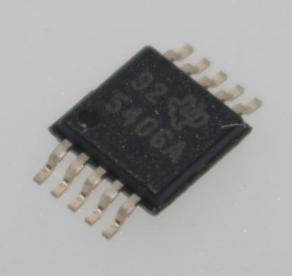 TPS54060ADGQR Konverter Step-Down 60V 0.5A dengan 1μA IQ 1.2V±1% Ref 200mΩ MOSFET 100kHz-2.5MHz Mode Eco Pemadaman Termal dalam MSOP-10 3.5mmx3.5mm
