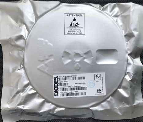 AZ431AN-ATRE1 2.5-36V Regulator Shunt dengan Presisi ±0.5% 100mA Sink Impedansi Rendah SOT-23-3 -40°C hingga +105°C AEC-Q100 Pita and Gulungan