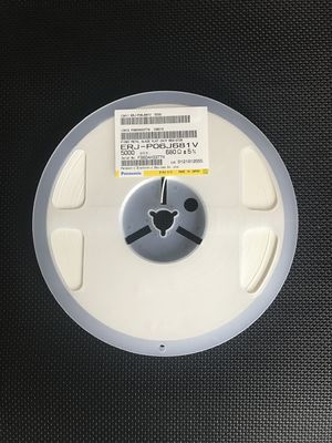 ERJ-P06J681V 680Ω Precision Resistor 0603 Case 5% Tolerance 1/10W Rating Anti-Sulfur Design Automotive AEC-Q200 Grade Wide -55°C to +155°C Range Ideal for Harsh Environments