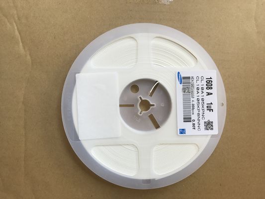 CL10A105KP8NNNC 1μF 10V X7R 0603 MLCC ±10% Tolerance High Capacitance General Purpose Nickel Barrier Flexible Termination RoHS Compliant Tape & Reel Packaging