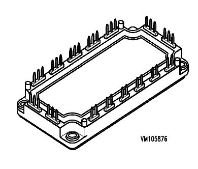 Modul IGBT BSM150GT120DN2 1200V/150A Rendah VCE(sat) Switching Kecepatan Tinggi Kerugian Rendah NTC Terpasang Pelat Dasar Terisolasi Tingkat Industri untuk Penggerak Motor Tugas Berat & UPS Industri
