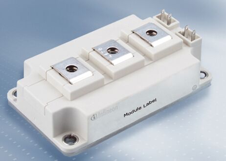 Modul IGBT 3-in-1 FF100R12KS4 1200V/100A Terintegrasi dengan Brake Chopper VCE(sat) Rendah Switching Kecepatan Tinggi Kerugian Rendah NTC Internal Baseplate Terisolasi untuk Penggerak Industri & Inverter Surya