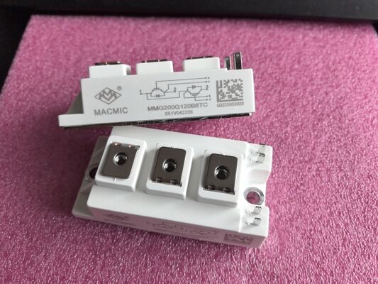 MMG200Q120B6TC 1200V 200A SiC Half-Bridge Module Low Rds ((on) Fast Switching High Frequency High Temp Operation Low Loss Industrial Grade Untuk PV & UPS