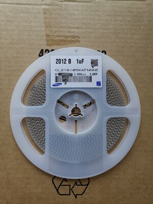 Kapasitas tinggi 1μF X7R MLCC dalam 1206 Case 50V Rated Wide-temperature Stability Low ESR/ESL High Ripple Handling Performa yang kuat untuk Power Filtering dan Industrial Decoupling Applications