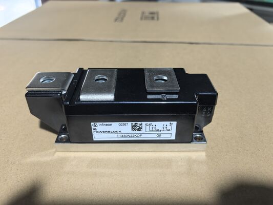 TT430N22KOFXPSA1 Modul HiPak 2200V 430A Rendah Vce(sat) Ketahanan Hubung Singkat Tinggi Kerugian Switching Rendah Induktansi Rendah Teknologi Tekan-Pas Untuk Konverter Daya Tinggi dan Traksi Kereta Api