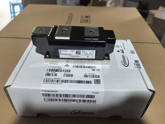 TT430N22KOFXPSA1 Modul HiPak 2200V 430A Rendah Vce(sat) Ketahanan Hubung Singkat Tinggi Kerugian Switching Rendah Induktansi Rendah Teknologi Tekan-Pas Untuk Konverter Daya Tinggi dan Traksi Kereta Api