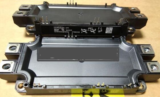 SEMIX603GB12E4P 1200V 600A IGBT Modul Low Vce ((sat) High Short Circuit Ruggedness Low Switching Loss High Isolation Industrial Grade Untuk UPS Daya Tinggi dan Drive Industri