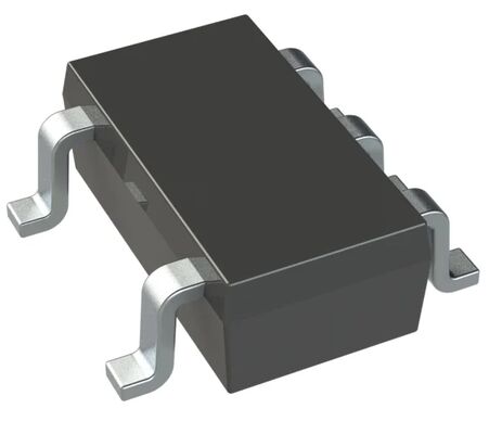 TLV6001IDBVR 1.8V sampai 5.5V Rail-to-Rail Op Amp Low Power 10μA 1kHz GBW Micro SOT-23 Package Untuk Sensor dan Perangkat Portable yang Dikendalikan Baterai