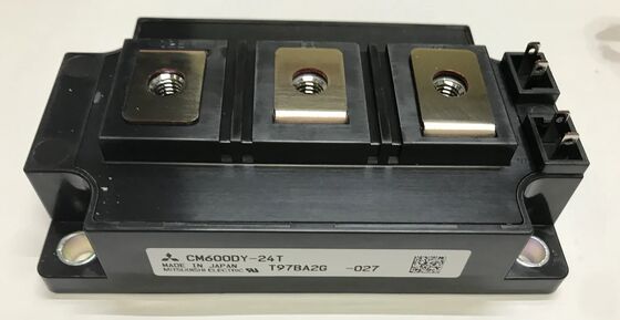 CM600DY-24T 1200V 600A Modul IGBT Ganda Rendah VCE(sat) 2.7V Ketahanan Hubungan Singkat Tinggi Kerugian Switching Rendah Isolasi Tinggi Untuk Penggerak Motor Industri dan UPS Daya Tinggi