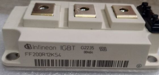FF200R12KS4 1200V 200A IGBT Module Low VCE (sat) High Short Circuit Ruggedness Low Switching Loss High Isolation Untuk Penggerak Motor Industri dan UPS Daya Tinggi