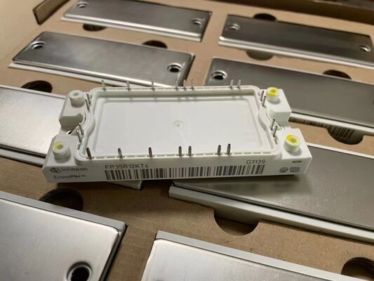 FP35R12KT4 1200V 35A Modul PIM VCE(sat) Rendah Kerugian Switching Rendah NTC Terintegrasi Pelat Dasar Tembaga Terisolasi Teknologi PressFIT Untuk Penggerak Motor dan Inverter Industri