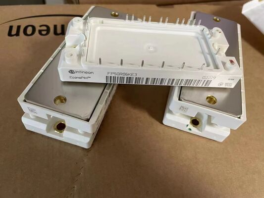 FP50R06KE3 600V 50A Modul PIM VCE(sat) Rendah Kerugian Switching Rendah NTC Terintegrasi Pelat Dasar Tembaga Frekuensi Switching Tinggi Untuk Penggerak Motor dan UPS