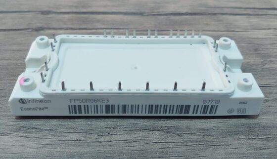 FP50R06KE3 600V 50A Modul PIM VCE(sat) Rendah Kerugian Switching Rendah NTC Terintegrasi Pelat Dasar Tembaga Frekuensi Switching Tinggi Untuk Penggerak Motor dan UPS