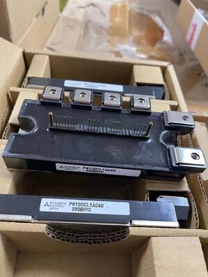 PM100CL1A060 600V 100A IPM Generasi ke-5 CSTBT™ VCE(sat) Rendah 1.75V Chip Penggerak dan Proteksi Terintegrasi Sensor Suhu Output Kesalahan UL Terdaftar untuk Drive dan Servo