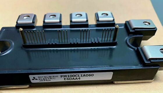 PM100CL1A060 600V 100A IPM Generasi ke-5 CSTBT™ VCE(sat) Rendah 1.75V Chip Penggerak dan Proteksi Terintegrasi Sensor Suhu Output Kesalahan UL Terdaftar untuk Drive dan Servo