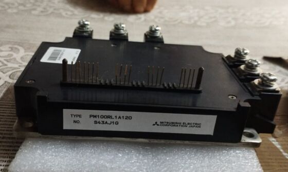 PM100RL1A120 1200V 100A IPM 5th-Gen CSTBTTM Low VCE ((sat) 1.75V Integrated Drive Short-Circuit Protection Over-Temp Detection Error Output UL Certified for Drives