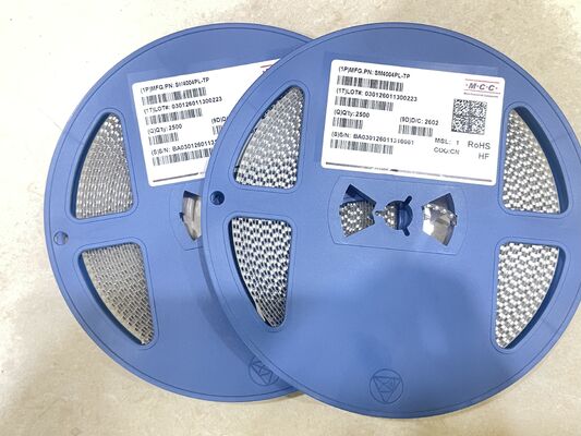 SM4004PL-TP 400V 1A Tujuan Umum Diode VF rendah 1.1V Kebocoran rendah 5μA Tambahan tinggi 30A SOD-123FL -65°C sampai 175°C Sesuai RoHS untuk catu daya dan pencahayaan LED