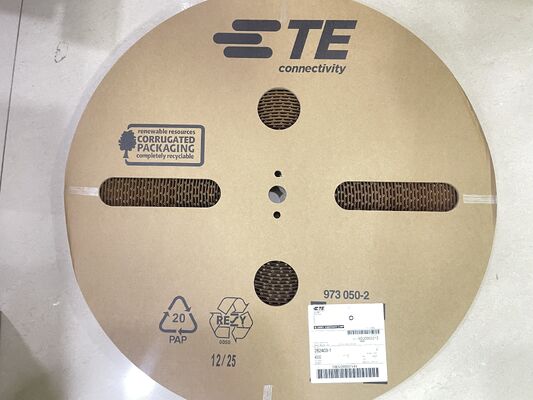 282403-1 8 Posisi 2.5mm Pitch Wire-to-Board Receptacle Crimp Housing Friction Lock Polarized UL 94V-0 4.5A Rating Panel Mount untuk industri dan otomotif