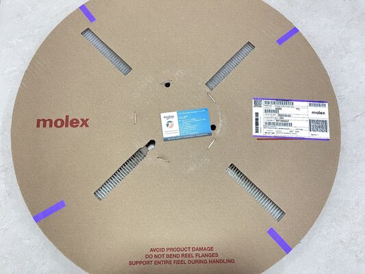 0039000077 2.36mm Diameter Tin-Plated Brass Spade Terminal Crimp Termination Non-Isolated 16-14 AWG 600V Rating 20A Current Reel Packaging untuk kabel otomotif dan industri