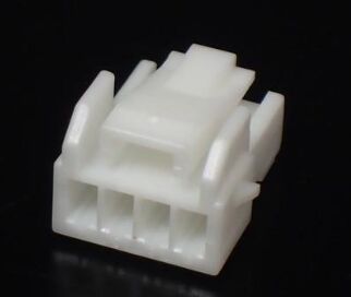 PARP-04V 4 Posisi 2.0mm Pitch Connector Housing PA Series Receptacle Crimp Termination Positive Lock Compact 3A Rating 100V AC untuk Wire-to-Board dan LED Lighting