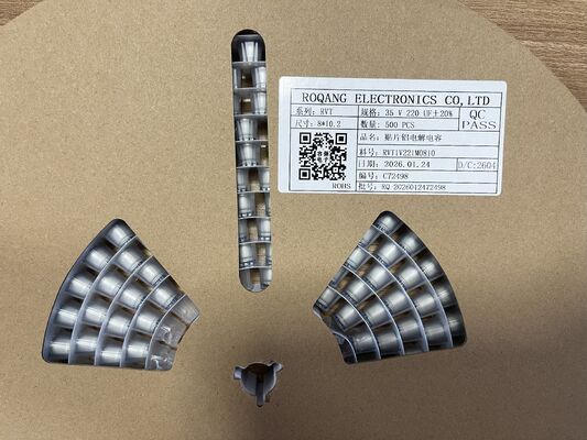 MA35V680M10X13 680μF 35V alum elec cap 10x13mm 105°C impedansi rendah umur panjang gelombang tinggi untuk tenaga dan industri