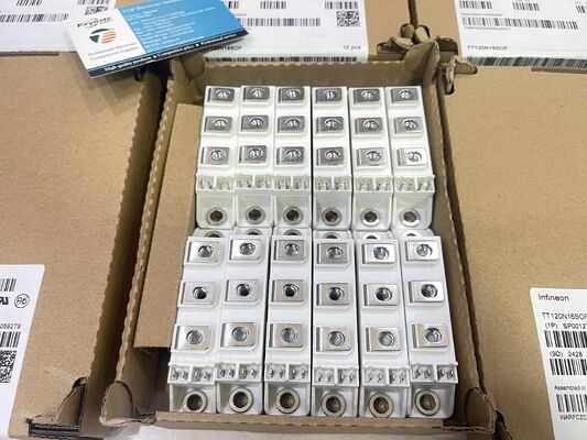 TT120N16SOFHPSA1 SCR modul 1600V Vdrm 120A Itav kontak tekanan tegangan tinggi tegangan tinggi kerugian rendah kelas industri untuk kontrol daya