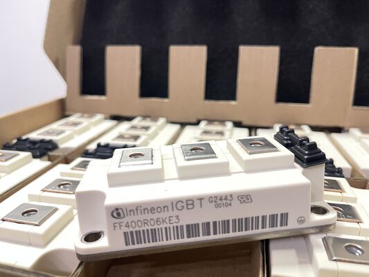 FF400R06KE3HOSA1 IGBT modul 600V 400A setengah jembatan trench stop teknologi rendah VCEsat kecepatan tinggi kelas industri