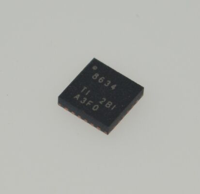 ADS8634SRGER 12-bit ADC 4-ch 1MSPS SPI prog input (± 12V/0-10V) internal ref 2.5V-5V VQFN-24 untuk industri
