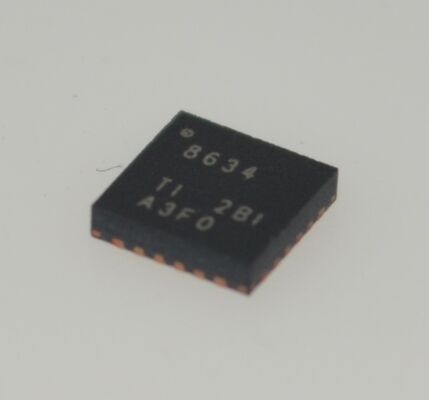 ADS8634SRGER 12-bit ADC 4-ch 1MSPS SPI prog input (± 12V/0-10V) internal ref 2.5V-5V VQFN-24 untuk industri