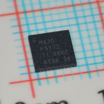 MSP430F5172IRSBR 16MHz Ultra-Low Power MCU, 32KB Flash 4KB RAM 12-bit ADC, QFN-32 0.1μA Tidur -40°C sampai +85°C