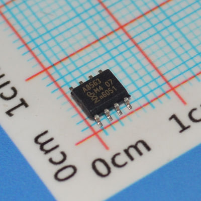 Jam Waktu Nyata I2C PCF8563T Catu Daya 1.8-5.5V Kecepatan 400kHz RAM 240Bytes Akurasi ±5ppm Cadangan 1μA, SOIC-8 -40°C hingga +85°C