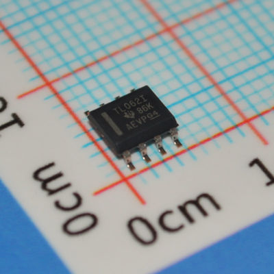TL062IDR 3MHz Low-Power JFET Op Amp ±18V Supply 1pA Input Bias 3mV Offset 1.5μV/°C Drift SOIC-8 -40°C sampai +125°C, Industri-Grade